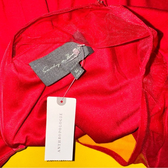 Sunday in Brooklyn Ponte Mesh Mix Top - Picture 6 of 9